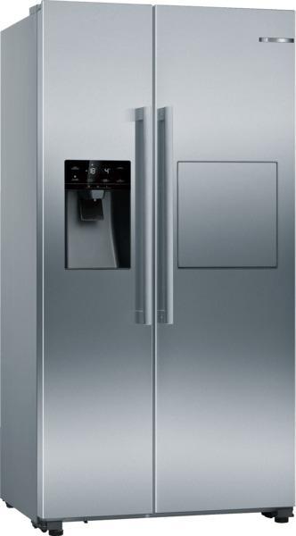 Bosch KAG93AIEP rvs side-by-side koelkast - roestvrijstaal, Witgoed en Apparatuur, Koelkasten en IJskasten, 150 tot 200 liter
