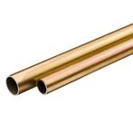 Goudkleurige buis 26,9 mm max 3m - op maat gezaagd, Doe-het-zelf en Verbouw, Steigers, Verzenden, Nieuw