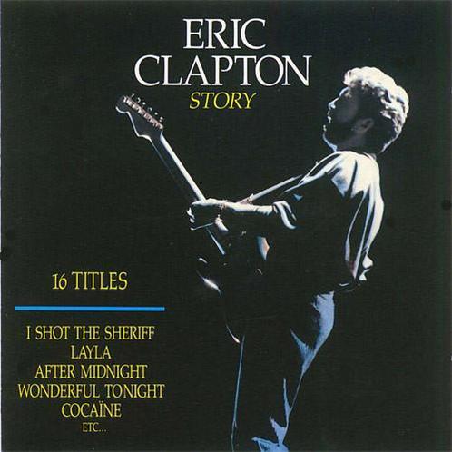 cd - Eric Clapton - Story, Cd's en Dvd's, Cd's | Overige Cd's, Zo goed als nieuw, Verzenden