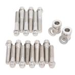 Edelbrock 8569 Plated Intake Bolt Kit, Ford 429-460, Verzenden, Nieuw, Amerikaanse onderdelen