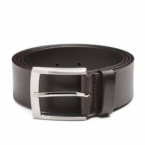 Heren riem Bruce XXL van 100% echt leer - Maat: 125 cm, Kleding | Heren, Riemen en Ceinturen, 115 cm of meer, Echt leder, Bruin