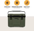 Steamy BMX 26 - Koelbox voor op de Bouw - 26 Liter - Groen, Huis en Inrichting, Verzenden, Zo goed als nieuw