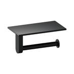 Brauer Toiletrolhouder Met Planchet - Mat Zwart, Ophalen of Verzenden, Nieuw