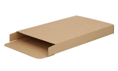 Brievenbusdoos -  A5 bruin met zijklep 255 x 160 x 28 mm, Zakelijke goederen, Partijgoederen en Retail | Verpakking en Verzending