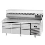 GGM Gastro | Pizza koelwerkbank Premium PLUS - 1980x700mm -, Verzenden, Nieuw in verpakking