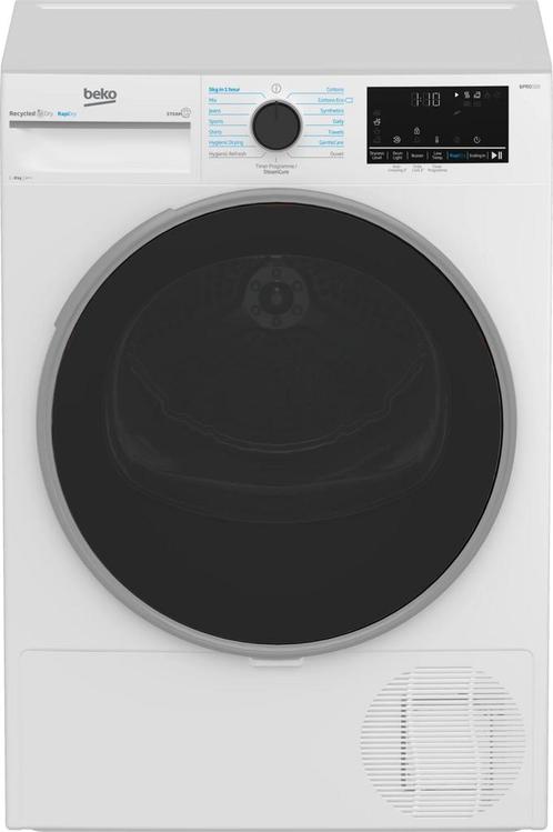 Beko B5t48231rw Warmtepompdroger 8kg, Witgoed en Apparatuur, Wasdrogers, Nieuw, Voorlader, 85 tot 90 cm, Ophalen of Verzenden