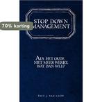 Stop down management 9789066630857 Paul J. van Loon, Verzenden, Gelezen, Paul J. van Loon