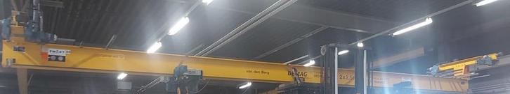 Demag enkelligger hangkraan 11.991mm x 2x2.5t, Doe-het-zelf en Verbouw, Gereedschap | Overige machines, Gebruikt, Ophalen