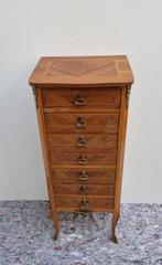 Chiffonnière met parquetry - Ladekast - Brons, Hout
