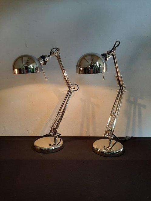 Bureaulamp (2) - Tafellampen - Metaal, Antiek en Kunst, Kunst | Designobjecten