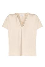 -50% Maicazz  Maicazz Josina top sand  maat 44, Kleding | Dames, Verzenden, Nieuw, Beige