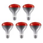 Asalite Infrarood Warmtelamp Rood R125 E27 - 100W - Rode, Verzenden, Nieuw