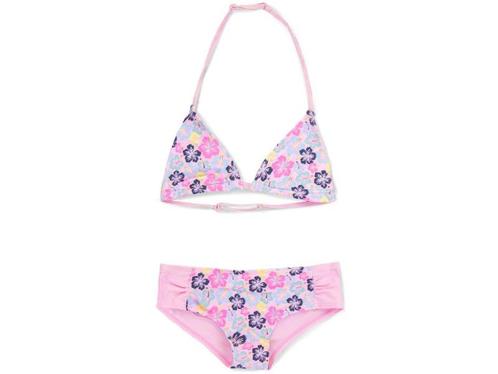 Meisjes Bikini - Flowers - Roze, Kinderen en Baby's, Kinderkleding | Schoenen en Sokken, Verzenden