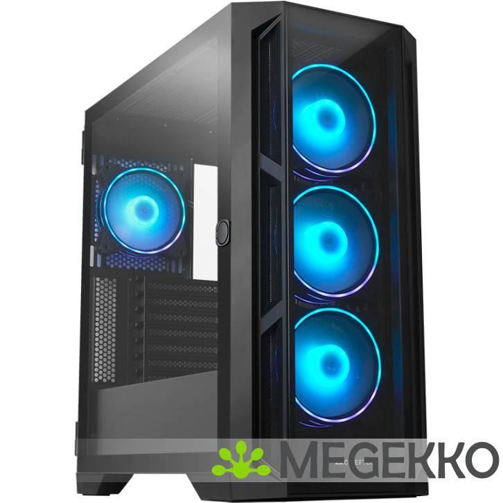 Chieftec APEX ATX Midi Tower Zwart, Computers en Software, Computerbehuizingen, Nieuw, Verzenden