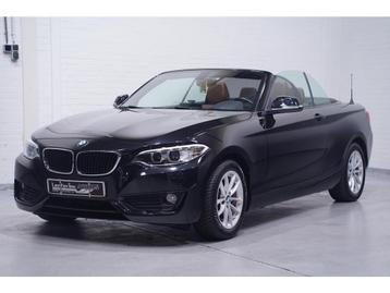 BMW 218I Cabrio 2017 High EXE Navi Leder NAP va € 264/mnd beschikbaar voor biedingen