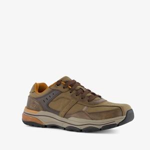 Skechers Romago-Elmen leren heren sneakers bruin maat 42, Kleding | Heren, Schoenen, Nieuw, Verzenden