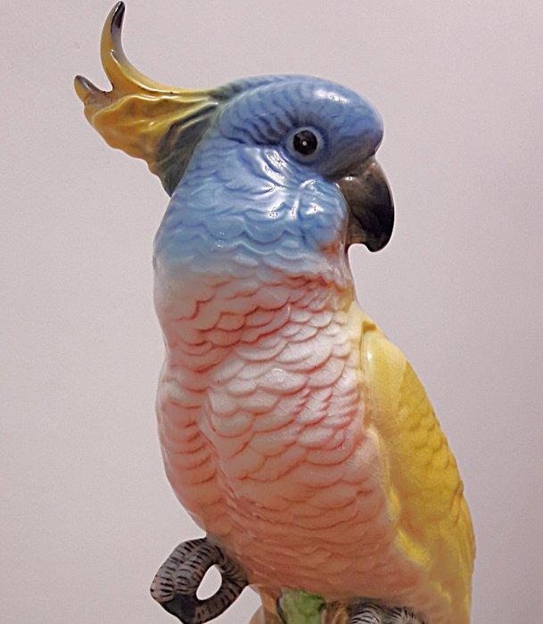 Beeld, Modèle Beswick dun Cacatoès - 21.5 cm - Porselein, Antiek en Kunst, Kunst | Designobjecten