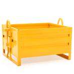 Stapelbak staal  L: 1200, B: 1000, H: 700 (mm) geel, Zakelijke goederen, Kantoor en Winkelinrichting | Magazijn, Stelling en Opslag