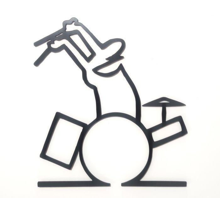 LuisonArt - La Linea - RockBand, Antiek en Kunst, Kunst | Designobjecten