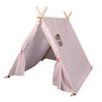 Tipi tent speeltent - roze met sterren, Nieuw, Verzenden