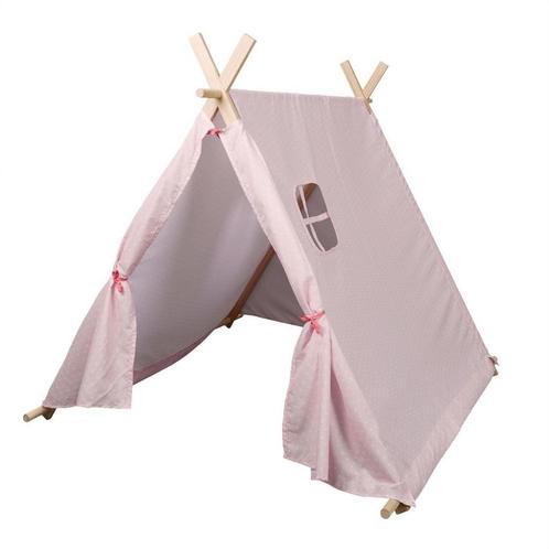 Tipi tent speeltent - roze met sterren, Kinderen en Baby's, Speelgoed | Speeltenten, Nieuw, Verzenden