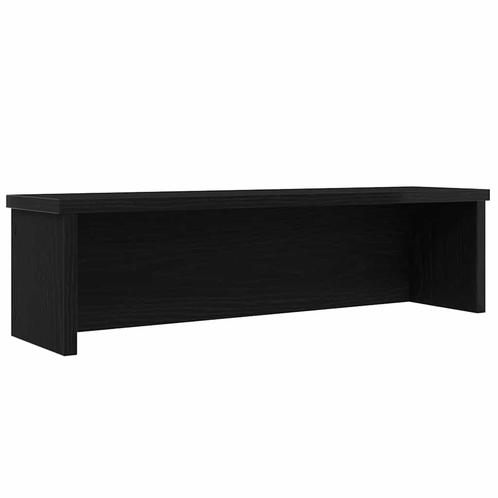 vidaXL Keukenrek stapelbaar 60x15x16 cm bewerkt hout zwart, Huis en Inrichting, Keuken | Keukenbenodigdheden, Nieuw, Verzenden