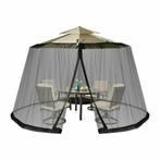 El Jardin - Zwart - insectennet voor Parasol  300 - 350 D..., Nieuw, Verzenden