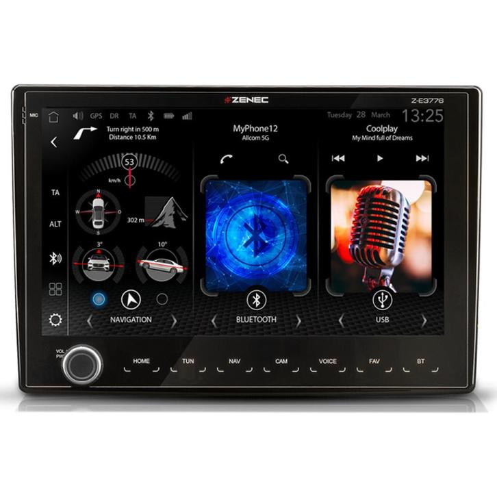Zenec Z-E3776 Fiat Ducato 9 inch infotainer, Caravans en Kamperen, Kampeeraccessoires, Nieuw