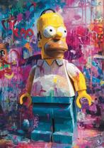 ANDSAL - Homer Simpson Pop Street Art Lego Special Limited, Nieuw