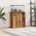 vidaXL Aquariumstandaard 81x36x73 cm bewerkt hout oud, Verzenden, Nieuw