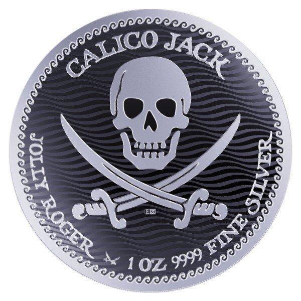 Niue. 2 Dollars 2022 1oz $2 NZD Niue Calico Jack - Jolly, Postzegels en Munten, Edelmetalen en Baren