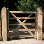 Kastanjehout Engels Veldhek douglas H120 x B90cm (exclusi..., Tuin en Terras, Ophalen of Verzenden, Nieuw