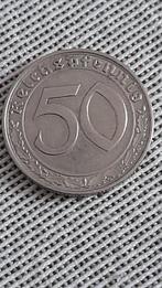 Duitsland, Derde Rijk 50 Reichspfennig 1938 E (Zonder, Postzegels en Munten