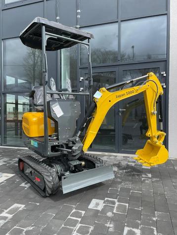 minigraafmachine graafmachine GG JAPAN 1000 3 cilinder kubot beschikbaar voor biedingen