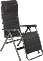 Crespo Air-Deluxe AP-232 relaxstoel - Zwart, Caravans en Kamperen, Nieuw