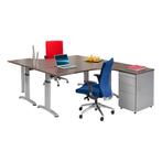 Work Duo-wing bureau - Laagste prijs garantie!, Huis en Inrichting, Bureaus, Ophalen of Verzenden, In hoogte verstelbaar, Nieuw