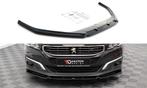 Voorspoiler V.1 Peugeot 508 GT MK1 FL Maxton Glans Zwart, Auto-onderdelen, Ophalen of Verzenden, Nieuw