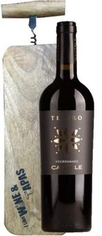 Cantele Telero Negroamaro geschenkverpakking met Tapasplank, Verzamelen, Verzenden, Nieuw
