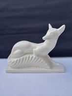 Louis Fontinelle - sculptuur, Vos - 29 cm - Keramiek,, Antiek en Kunst