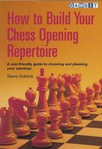 How to Build Your Chess Opening Repertoire 9781901983890, Verzenden, Gelezen, Steve Giddins