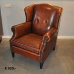 Schapenleren banken en fauteuils, Zo goed als nieuw, Leer