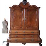 Kolossaal Kabinet  Hollands ca 1760 in warme kleur gepatinee, Antiek en Kunst, Ophalen of Verzenden