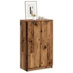 vidaXL Schoenenkast 59x35x100,5 cm bewerkt hout oud, Huis en Inrichting, Kasten | Overige, Verzenden, Nieuw