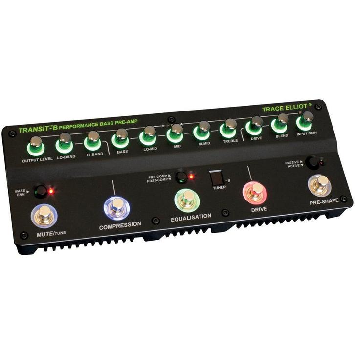 Trace Elliot Transit B preamp en multi-effect voor basgitaar, Muziek en Instrumenten, Snaarinstrumenten | Gitaren | Bas, Verzenden