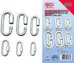 Bgs Technic 20-delige Snap Hook Set, geschroefd, Verzenden, Nieuw