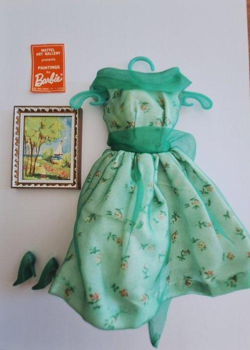Mattel - Speelgoed Art Gallery Paintings by Barbie 1964, Antiek en Kunst, Antiek | Speelgoed