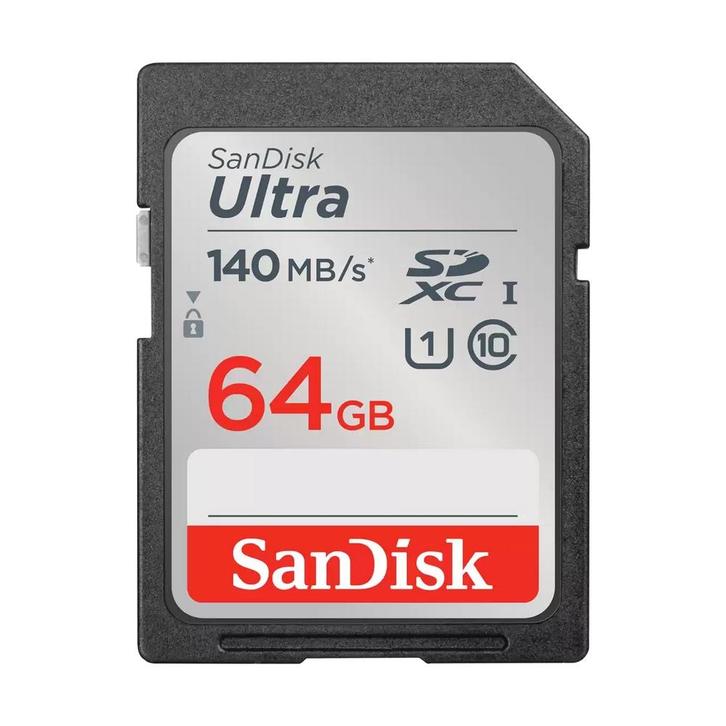 SANDISK SDXC Ultra 64GB, Audio, Tv en Foto, Fotografie | Geheugenkaarten, Overige typen, Nieuw, Ophalen of Verzenden