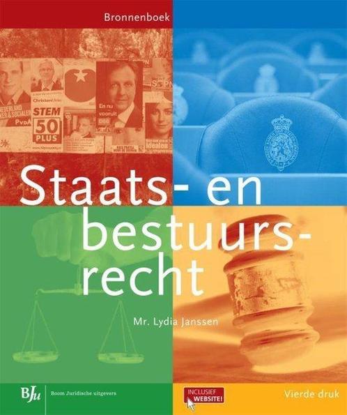 Bronnenboeken MBO - Staats- en bestuursrecht 9789089748713, Boeken, Studieboeken en Cursussen, Zo goed als nieuw, Verzenden