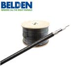 Belden Coaxkabel H125 PVC kleur zwart, Nieuw, Ophalen of Verzenden