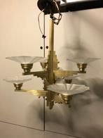 Kroonluchter - Koper - art deco luster, Antiek en Kunst